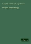 Essays in ophthalmology