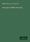 Catalogue of Biddle University