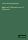 Bulletin of the Library Company of Philadelphia