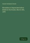 Circulation of depreciated silver: debate in the Senate, March 18th, 1878