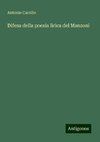 Difesa della poesia lirica del Manzoni