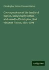 Correspondence of the family of Hatton, being chiefly letters addressed to Christopher, first viscount Hatton, 1601-1704