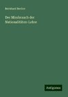 Der Missbrauch der Nationalitäten-Lehre