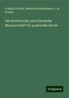 Der Irrenfreund: psychiatrische Monatsschrift für praktische Aerzte