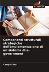 Componenti strutturali strategiche dell'implementazione di un sistema di e-government