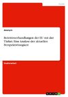 Beitrittsverhandlungen der EU mit der Türkei. Eine Analyse der aktuellen Perspektivlosigkeit