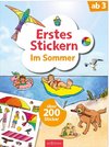 Erstes Stickern - Im Sommer