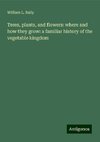 Trees, plants, and flowers: where and how they grow: a familiar history of the vegetable kingdom