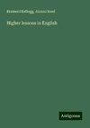 Higher lessons in English