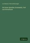 Die Barea-Sprache; Grammatik, Text und Wörterbuch