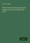 Thirty-Sixth Annual Catalogue and Register of Howard College 1878 - 1879