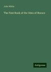 The First Book of the Odes of Horace