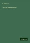 Of False Discontinuity