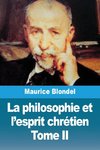 La philosophie et l'esprit chrétien