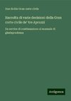 Raccolta di varie decisioni della Gran corte civile de' tre Apruzzi