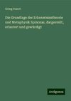 Die Grundlage der Erkenntnisstheorie und Metaphysik Spinozas, dargestellt, erlautert und gewürdigt