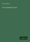 Tsoe and Other Poems