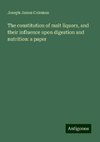 The constitution of malt liquors, and their influence upon digestion and nutrition: a paper