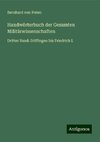 Handwörterbuch der Gesamten Militärwissenschaften