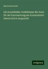 Die Sensibilitäts-Verhältnisse der Haut: für die Untersuchung am Krankenbette übersichtlich dargestellt