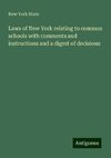 Laws of New York relating to common schools with comments and instructions and a digest of decisions