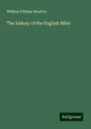 The history of the English Bible