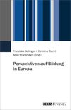 Europa als Kontext von Bildungsprozessen