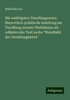 Die wichtigsten Veredlungsarten: theoretisch praktische Anleitung zur Veredlung unserer Obstbäume: als erläuternder Text zu der 