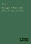 Les langues de l'Europe latine