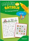 Malen und Rätseln für Kindergartenkinder. Natur