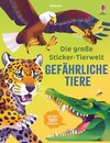 Die große Sticker-Tierwelt: Gefährliche Tiere