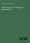 Entscheidungen des Königlichen Obertribunals