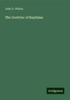 The Doctrine of Baptisms