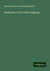 Vocabulary of the Fulde language