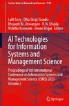 AI Technologies for Information Systems and Management Science