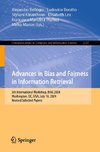 Advances in Bias and Fairness in Information Retrieval