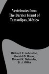 Vertebrates from the Barrier Island of Tamaulipas, México