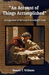 An Account of Things Accomplished