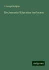 The Journal of Education for Ontario