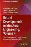 Recent Developments in Structural Engineering, Volume 4