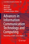 Advances in Information Communication Technology and Computing