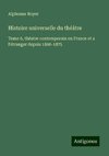 Histoire universelle du théâtre