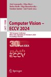 Computer Vision ¿ ECCV 2024