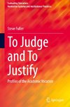 To Judge and To Justify