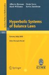 Hyperbolic Systems of Balance Laws