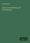 Essays on Freethinking and Plainspeaking