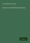 Lectures on the Philosophy of Law