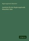 Amtsblatt für den Regierungsbezirk Düsseldorf 1866