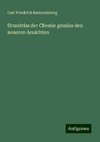 Grundriss der Chemie gemäss den neueren Ansichten