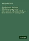 Geschichte der deutschen Bibelübersetzungen in der Schweizerisch-Reformirten Kirche von der Reformation bis zur Gegenwart